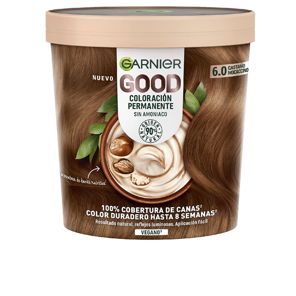 GARNIER : GOOD permanent color #6.0 mochaccino chestnut 217 ml