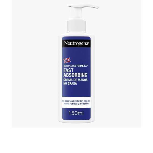 NEUTROGENA : HAND CREAM fast absorption light texture 150 ml
