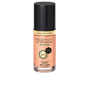 MAX FACTOR : FACEFINITY 3IN1 primer, concealer & foundation #77-soft honey 30 ml