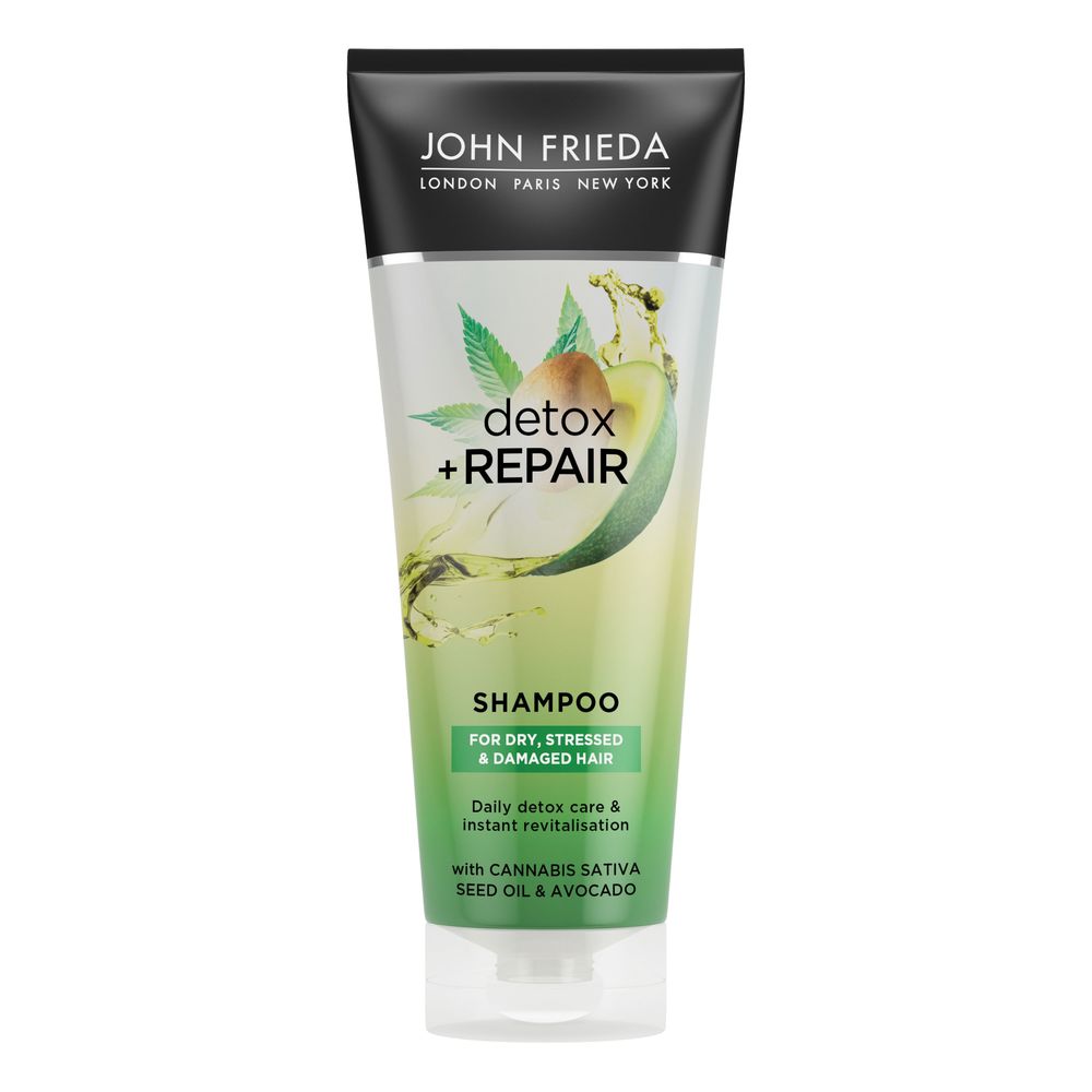 JOHN FRIEDA : DETOX & REPAIR shampoo 250 ml