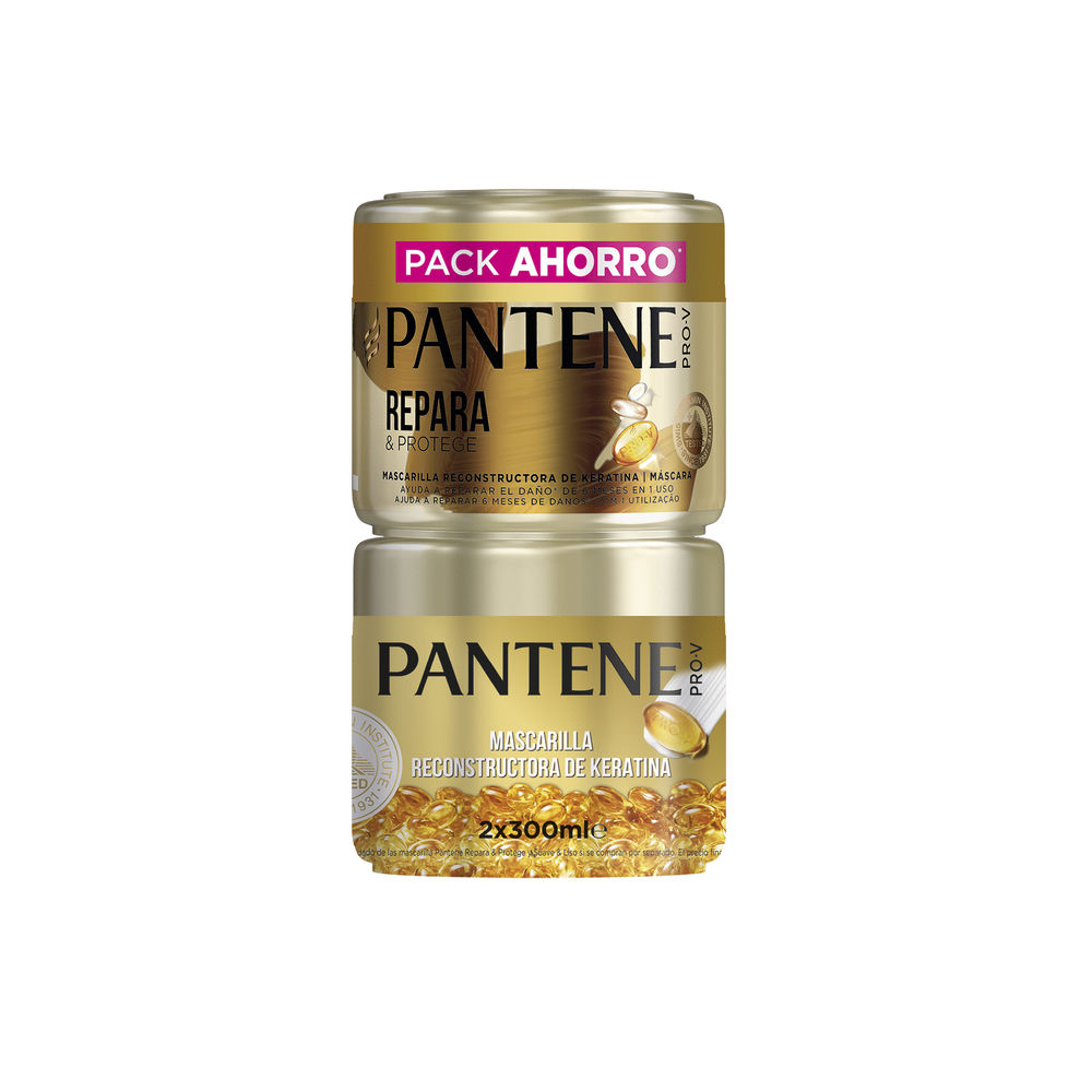 PANTENE : PANTENE REPARA & PROTEGE MASCARILLA LOTE 2 x 300 ml
