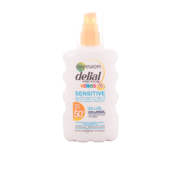 GARNIER : NIÑOS sensitive advanced spray SPF50+ 200 ml