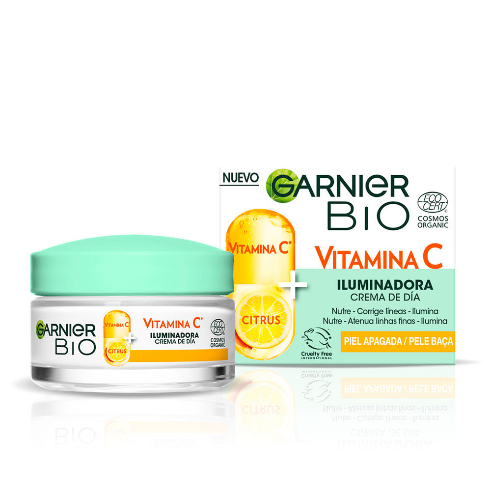 GARNIER : BIO VITAMIN C brightening day cream dull skin 50 ml