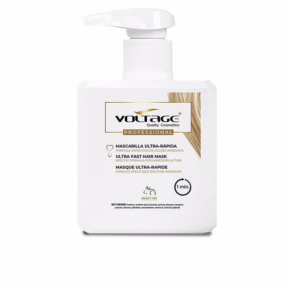 VOLTAGE COSMETICS : ULTRA-RÁPIDA mascarilla 1 minuto 500 ml