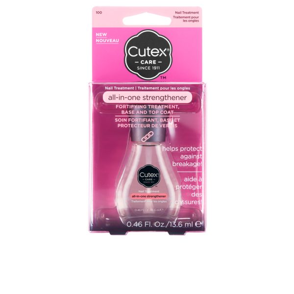 CUTEX : FORTIFYING TREATMENT base & top coat 13,6 ml