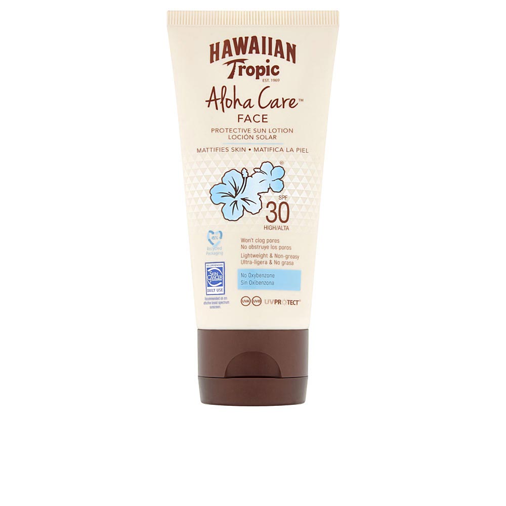 HAWAIIAN TROPIC : ALOHA CARE FACE sun lotion SPF30 90 ml