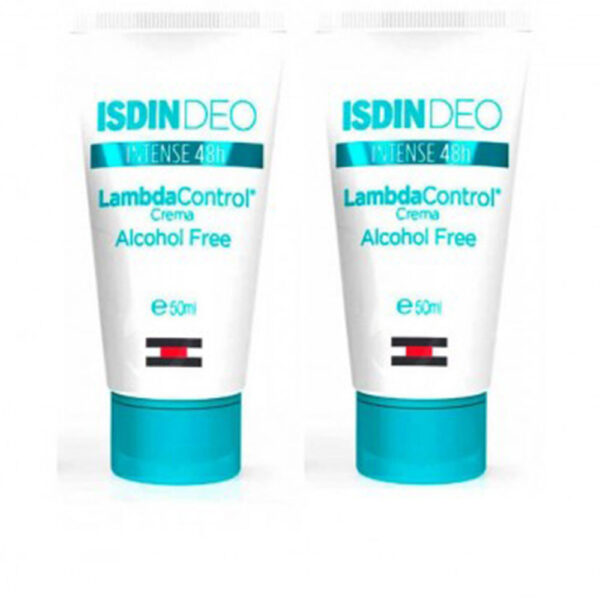ISDIN : LAMBDA CONTROL intense 48h cream deodorant duo 2 x 50 ml