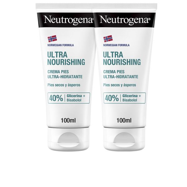 NEUTROGENA : ULTRA-HYDRATING FOOT CREAM pack of 2 x 100 ml