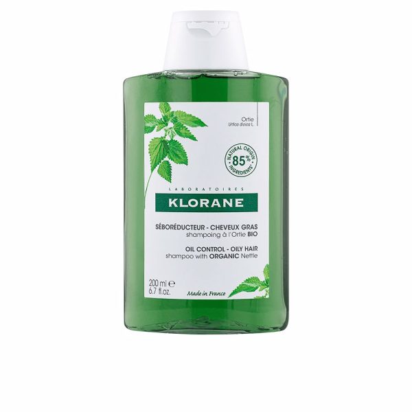 KLORANE : A LA ORTIGA BIO champú seborregulador cabello graso 200 ml
