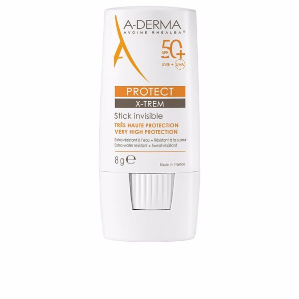 A-DERMA : PROTECT X-TREM invisible solar stick SPF50+ 8 gr