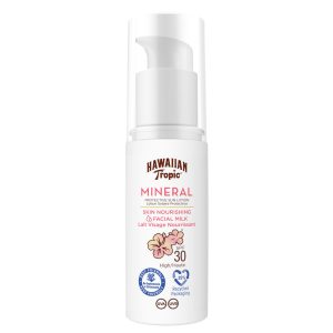 HAWAIIAN TROPIC : MINERAL facial protective milk SPF30 50 ml