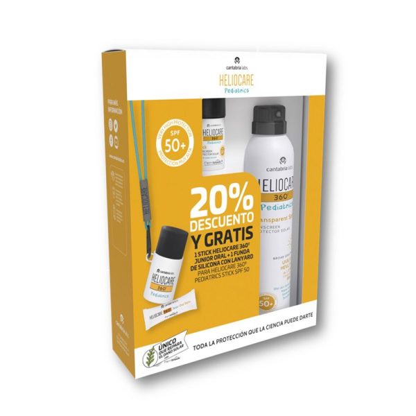 HELIOCARE : HELIOCARE 360 PEDIATRICS CASE 4 pcs