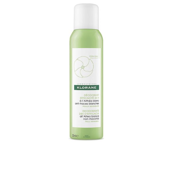 KLORANE : A LA ALTEA BLANCA deodorant en spray muy suave 150 ml
