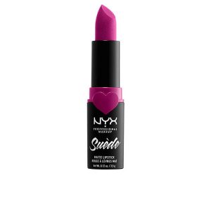 NYX PROFESSIONAL MAKE UP : SUEDE matte lipstick #copenhagen