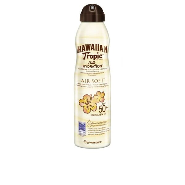 HAWAIIAN TROPIC : SILK HYDRATION air soft SPF50 spray 220 ml