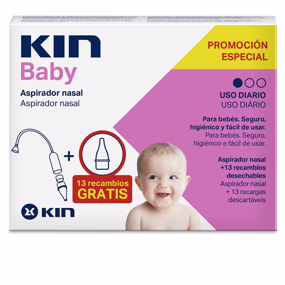 KIN : KIN BABY nasal aspirator + refill 2 units