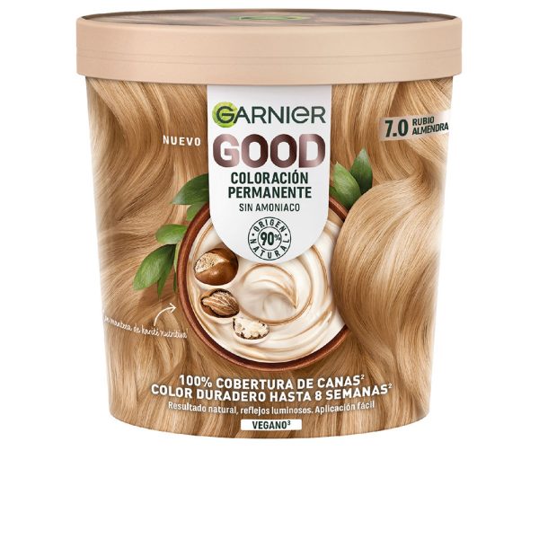 GARNIER : GOOD permanent color #7.0 almond blonde 217 ml