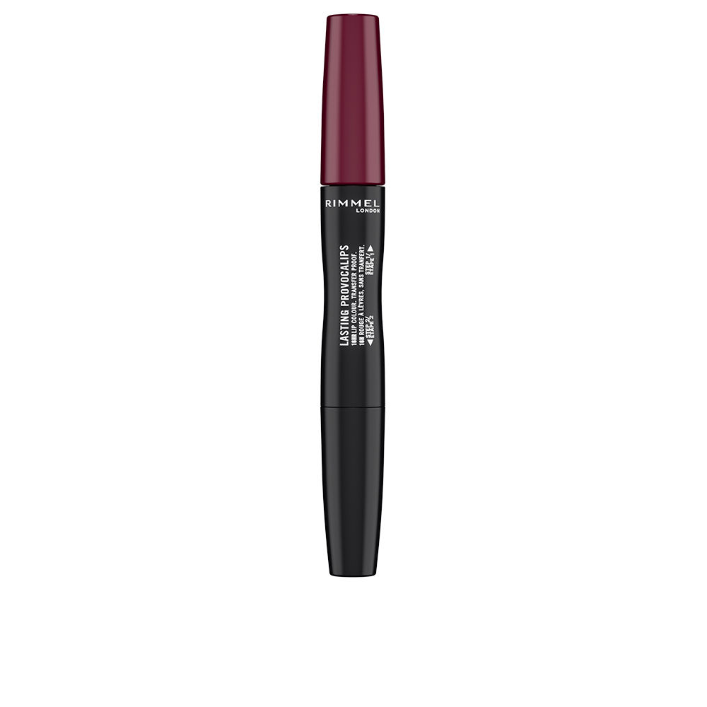 RIMMEL LONDON : LASTING PROVACALIPS lip colour transfer proof #570-no wine-ing