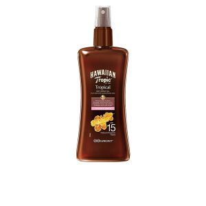 HAWAIIAN TROPIC : COCONUT & GUAVA dry oil SPF15 spray 200 ml
