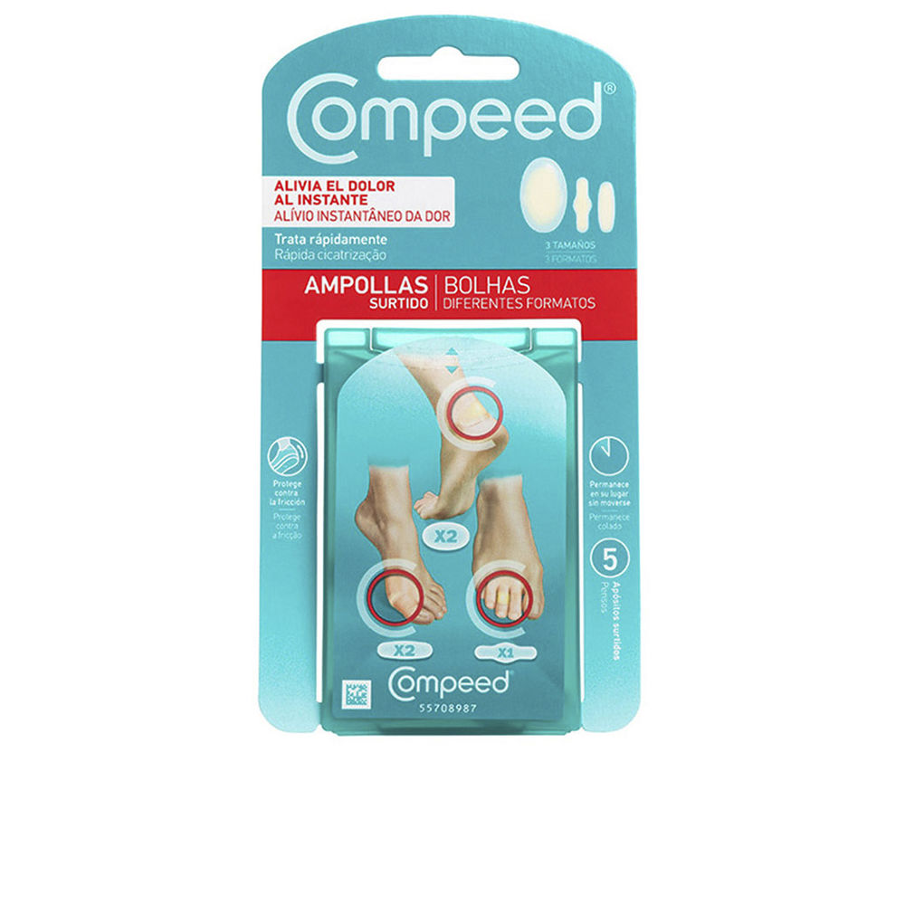 COMPEED : AMPOULES assorted 3 sizes 5 dressings