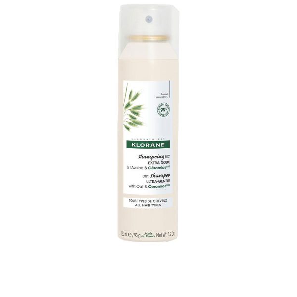 KLORANE : LECHE AVENA champú seco extrasuave 150 ml