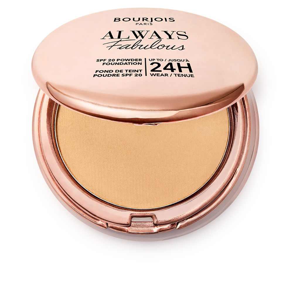 BOURJOIS : ALWAYS FABULOUS powder makeup base SPF20 #410-Golden Beige 7 gr