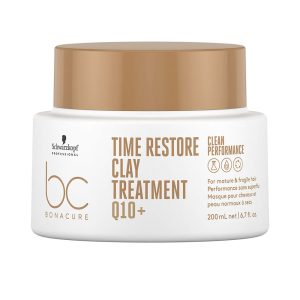 SCHWARZKOPF : BC TIME RESTORE Q10+ clay treatment 200 ml