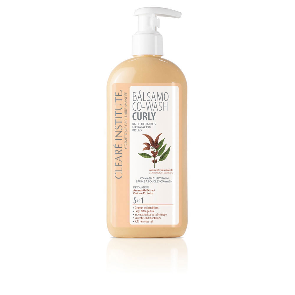 CLEARÉ INSTITUTE : CO-WASH BALM CURLY defined curls hydration shine 300 ml