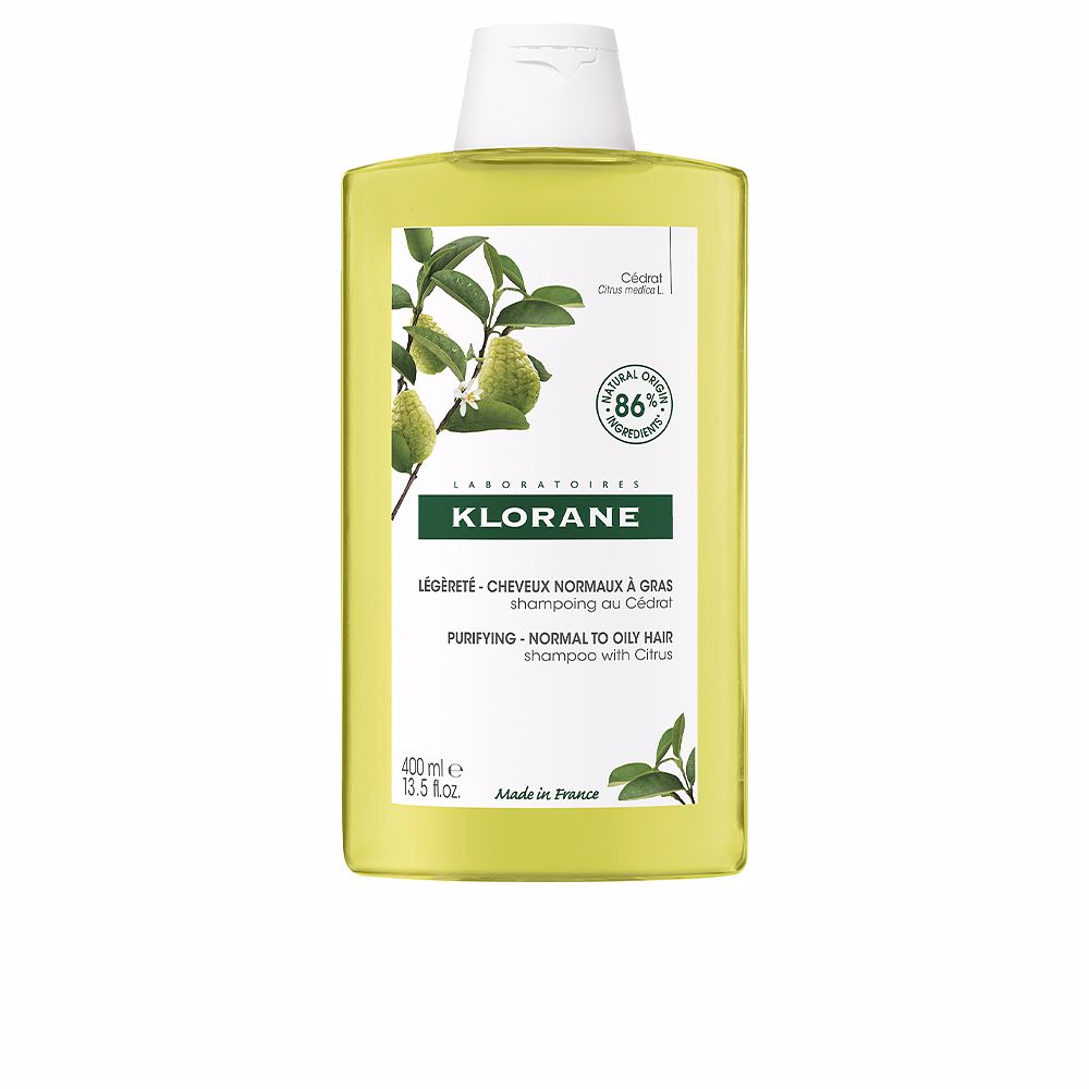 KLORANE : A LA CIDRA light shampoo for normal/oily hair 400 ml
