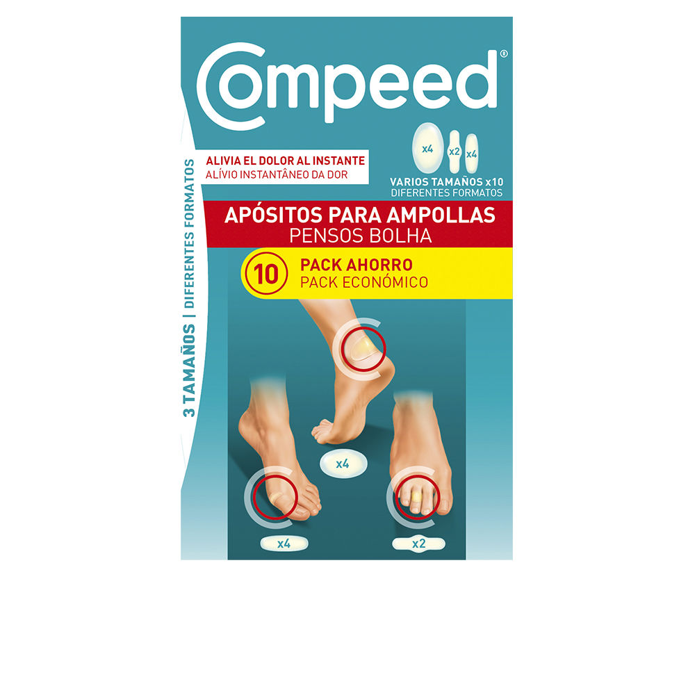 COMPEED : AMPOULES assortment 3 sizes 10 dressings