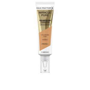 MAX FACTOR : MIRACLE PURE foundation SPF30 #70-warm sand
