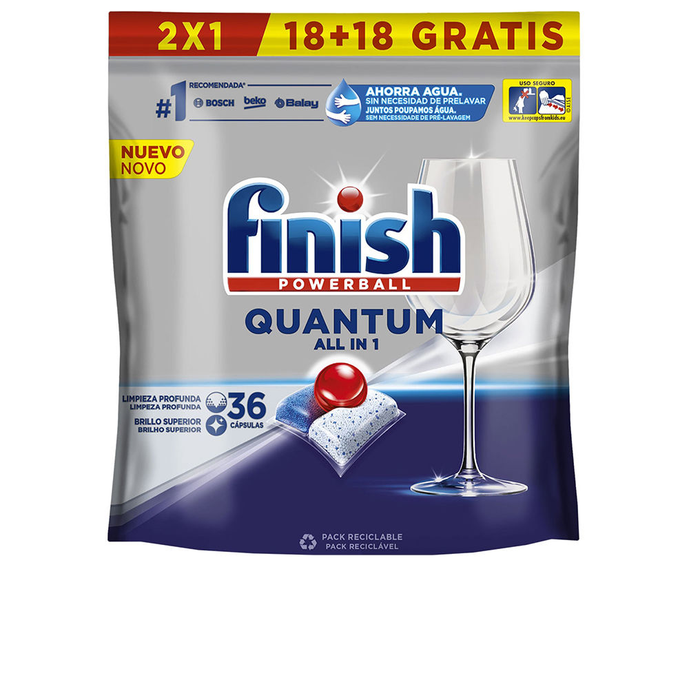 FINISH : FINISH POWERBALL QUANTUM dishwasher 36 tablets