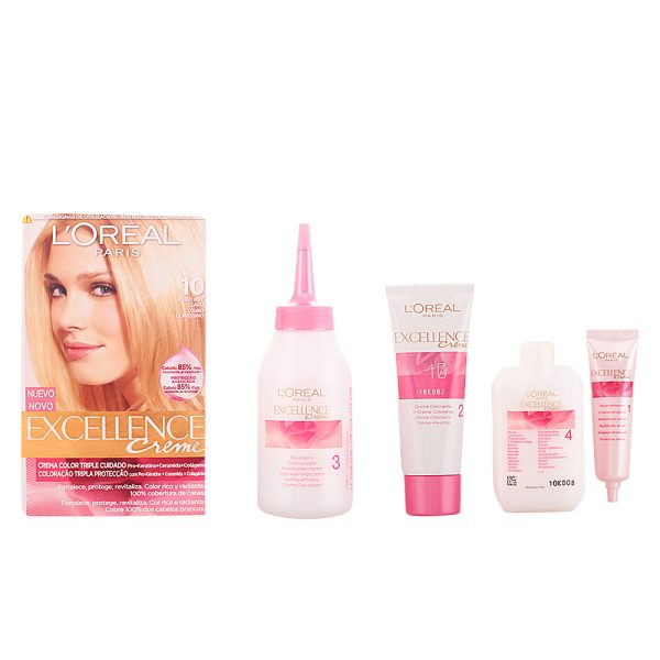 L'ORÉAL PARIS : EXCELLENCE Creme dye #10 very light blonde 192 ml