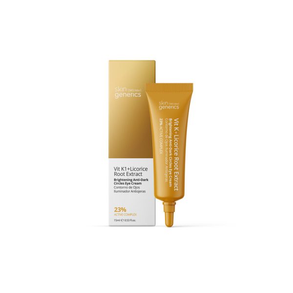 SKIN GENERICS : VIT K1 + LICORICE ROOT EXTRACT eye contour 15 ml