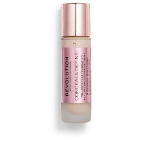 REVOLUTION MAKE UP : CONCEAL & DEFINE full coverage foundation #F4