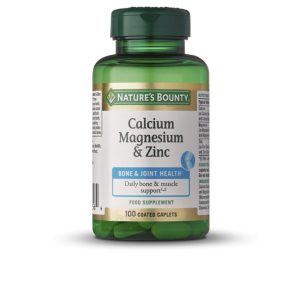 NATURE'S BOUNTY : B-CALCIUM MAGNESIUM & ZINC coated capsules 100 units
