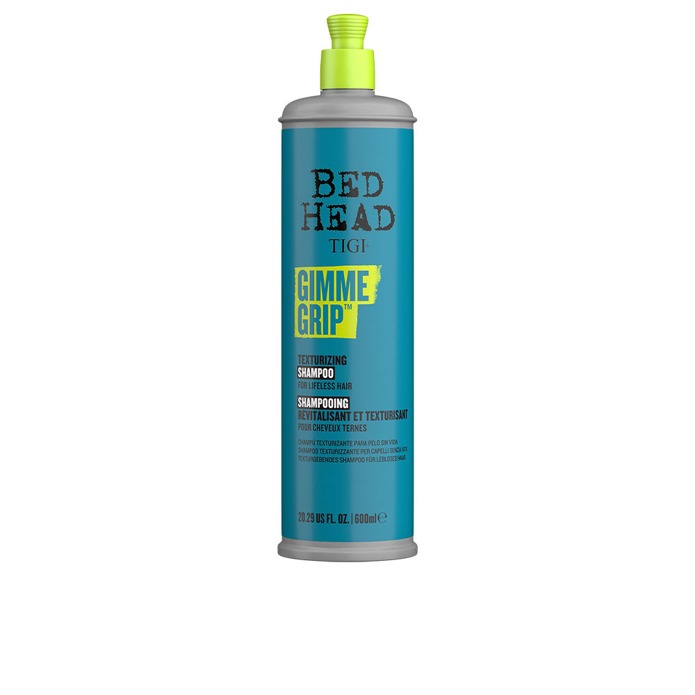 TIGI : BED HEAD gimme grip texturizing shampoo 600 ml