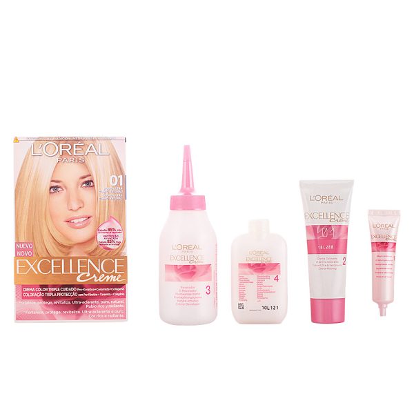 L'ORÉAL PARIS : EXCELLENCE Creme dye #01 natural ultra light blonde 192 ml
