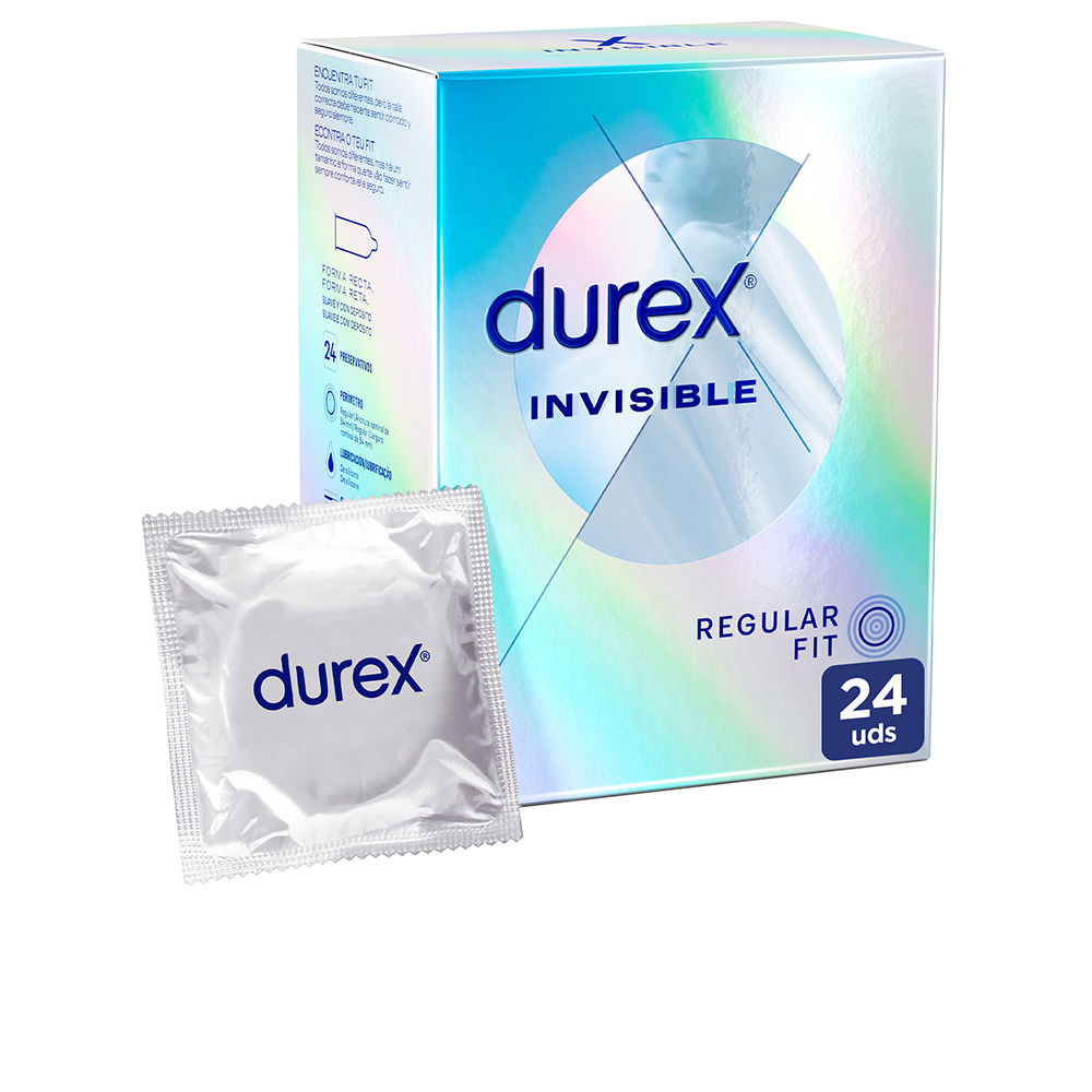 DUREX : INVISIBLE extra sensitive condoms 24 units
