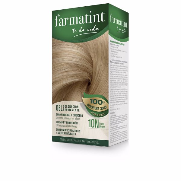 FARMATINT : FARMATINT GEL permanent color #10n-platinum blonde 5 units