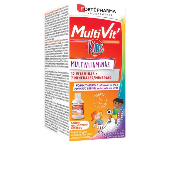 FORTÉ PHARMA : MULTIVIT KIDS drinkable #peach 150 ml