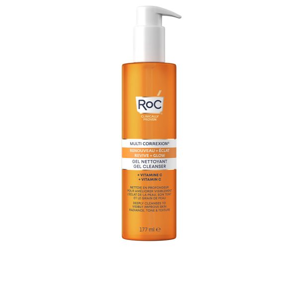 ROC : REVIVE + GLOW & gel limpiador 177 ml