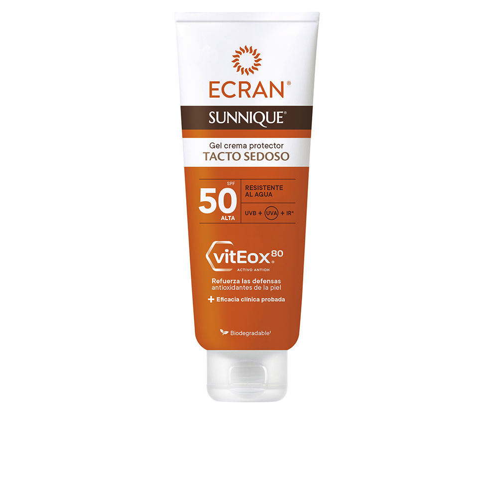 ECRAN : ECRAN SUNNIQUE silk touch gel cream SPF50 250 ml