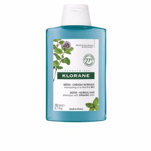 KLORANE : A LA MINT BIO detox shampoo for normal hair 200 ml