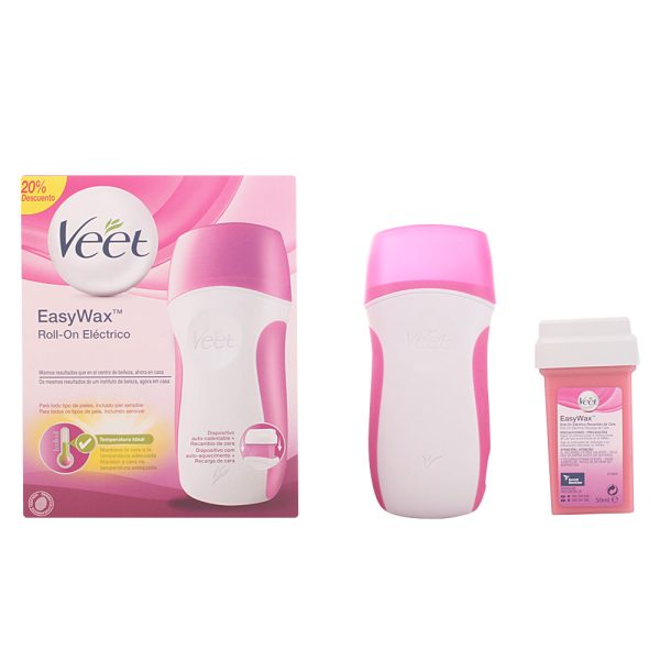 VEET : EASY WAX roll-on eléctrico kit