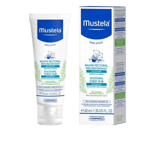 MUSTELA : BEBÉ-NIÑO bálsamo pectoral reconfortante 40 ml