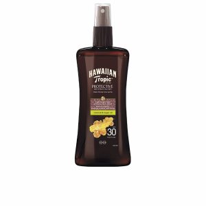 HAWAIIAN TROPIC : COCONUT & ARGAN dry oil SPF30 spray 200 ml