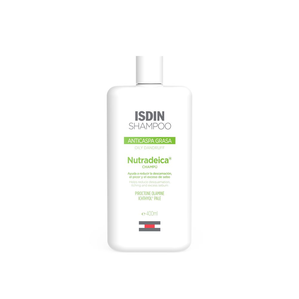 ISDIN : NUTRADEICA champú anticaspa grasa 400 ml