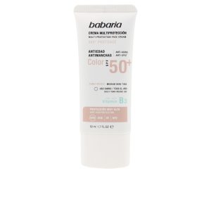 BABARIA : SOLAR MULTIPROTECTION color anti-spot cream SPF50+ 50 ml