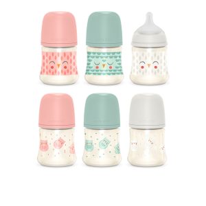 SUAVINEX : BONHOMIA biberón premium tetina 3 posiciones 150 ml